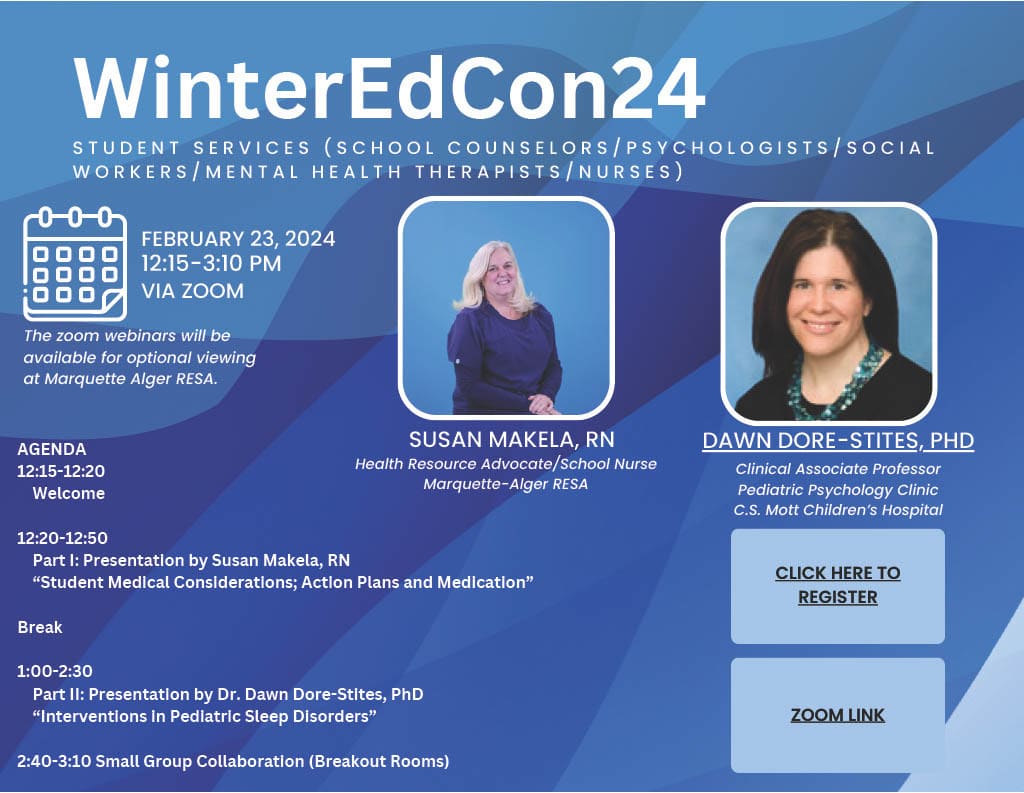 WinterEdCon24 student services.