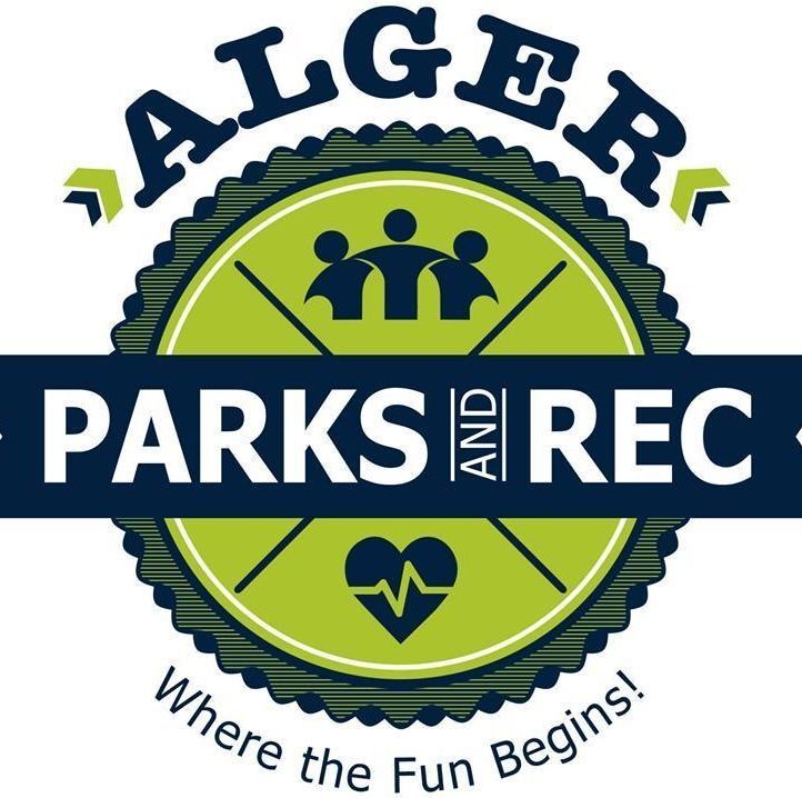 Alger County Parks and Rec logo.