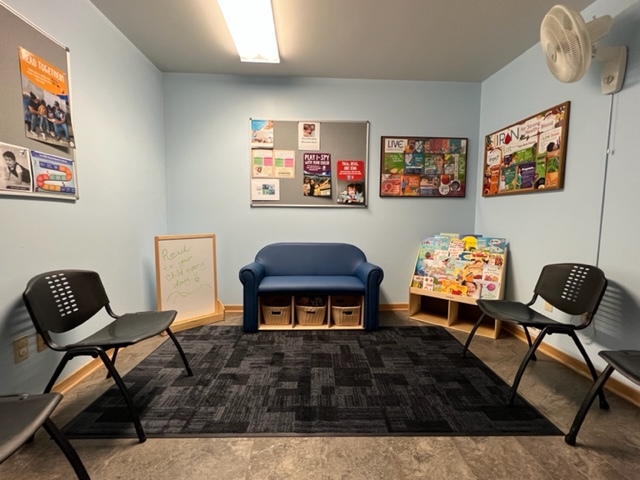 Literacy workgroup room.